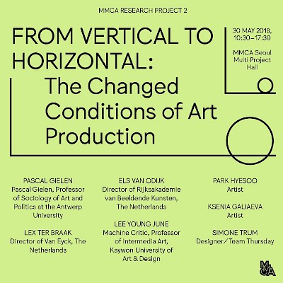 From Vertical to Horizontal: The Changed Conditions of Art Production